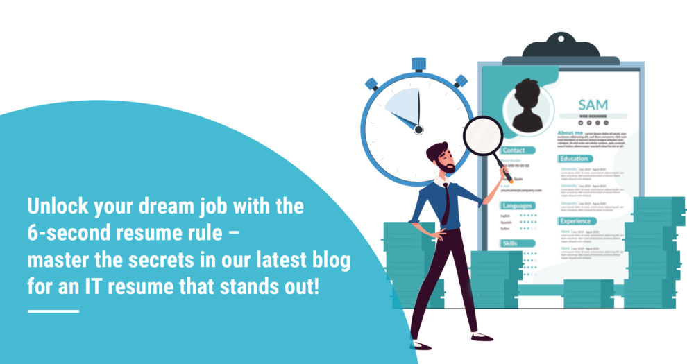 Unlock your dream job with the 6-second resume rule