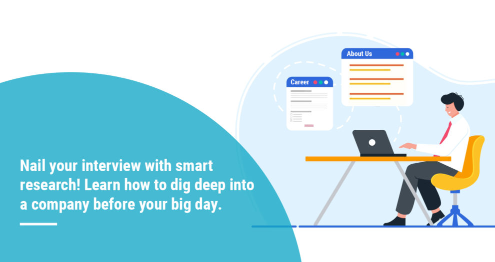 Nail your interview with smart research